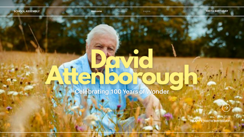 David Attenborough's 100th birthday