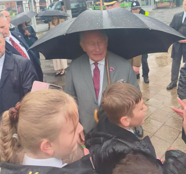 King Charles visit